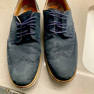 Cole Hann 10 Blue Suede Lesther
